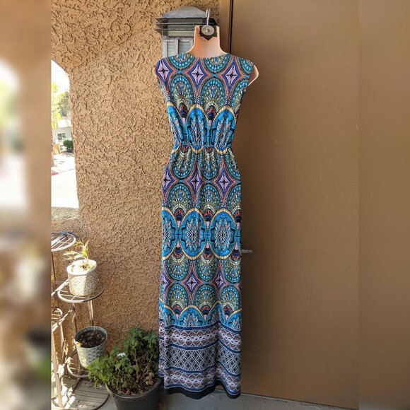 Multi-Color Maxi Sundress by Philosophy- Size M - Picture 3 of 5